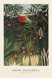 Fine Art Print In The Virgin Forest (Special Edition) - Henri Rousseau, (26.7 x 40 cm)