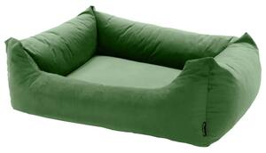 Madison Dog Bed Velvet 80x67x22 cm Green
