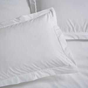 Dorma Egyptian Cotton 400 Thread Count Percale Oxford Pillowcase White