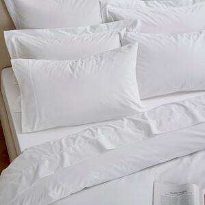 Dorma Egyptian Cotton 400 Thread Count Percale Standard Pillowcase White