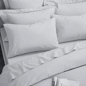 Dorma Egyptian Cotton 400 Thread Count Percale Standard Pillowcase grey