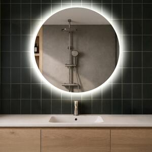 Round Backlit LED Bathroom Mirror L82