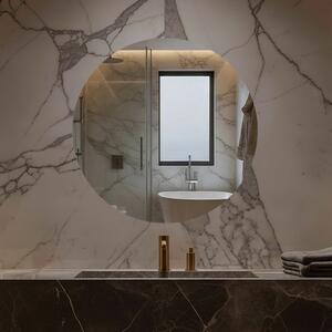 Round wall hanging mirror L203
