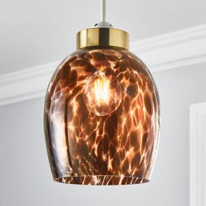 Lilo Easy Fit Pendant Shade Amber