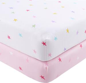 Unicorn Stars Pack of 2 Fitted Sheets