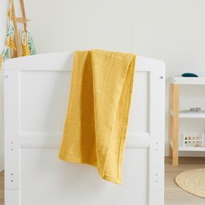 Ickle Bubba Cellular Blanket Yellow