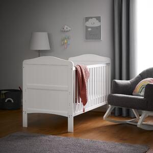 Obaby Whitby Cot Bed, White Pine White