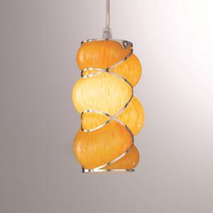 Siru Elegant Orione hanging light, orange