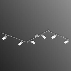 Leuchten Direkt Three-leaf Max LED ceiling light, 6-lt
