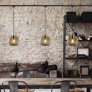 Molto Luce Loon Ball Mini glass lampshade, Ø 18 cm smoky grey