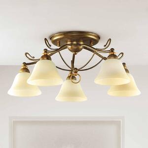 Lam 5-bulb ceiling light Antonio