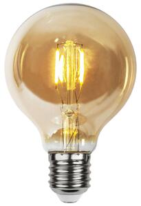 STAR TRADING LED bulb E27 0.23 W G80 filament 24 V amber 4-pack