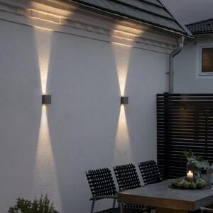 KONSTSMIDE LED Wall Light Chieri 2x6W Anthracite