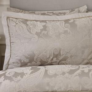 Catherine Lansfield Opulent Jacquard Pillow Protector Champagne