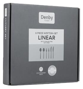 Linear 6 Piece Cutlery Set -