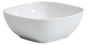 White Squares Cereal Bowl -