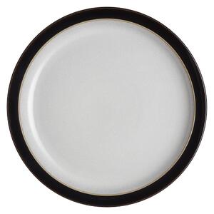 Elements Black Medium Plate -