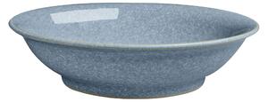 Elements Blue Medium Shallow Bowl -