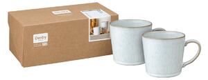 White Speckle Mugs - Set Of 2 -