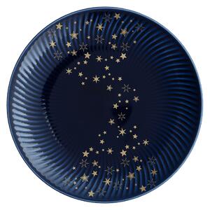Porcelain Arc Blue Stars Medium Plate Second -