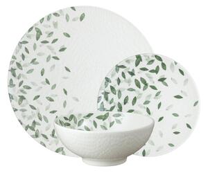 Carved Deco 12 Piece Dinnerware Set -