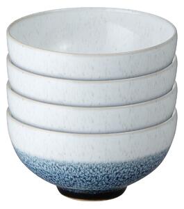 Kiln Blue By Denby Rice Bowls - Set Of 4 -