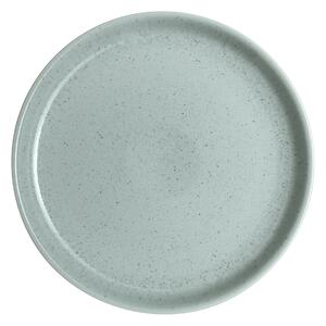 Teal Speckle Coupe Dinner Plate -