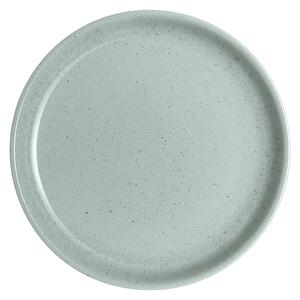 Teal Speckle Coupe Medium Plate -