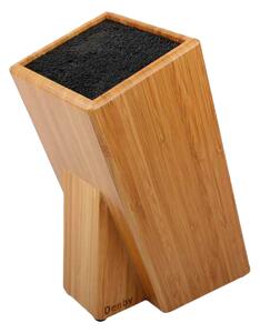 Bamboo Bristle Knife Block 12X12Cm -