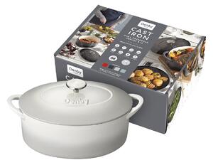 Denby Natural Canvas Cast Iron 28Cm Oval Casserole -