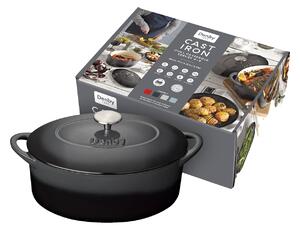 Denby Halo Cast Iron 28Cm Oval Casserole -