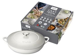 Denby Natural Canvas Cast Iron 30Cm Shallow Casserole -