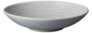 Studio Blue Pebble Medium Ridged Bowl -