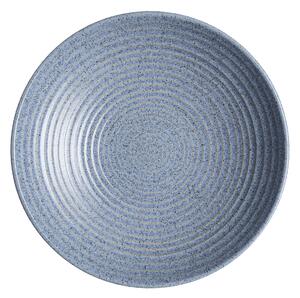 Studio Blue Flint Medium Ridged Bowl -
