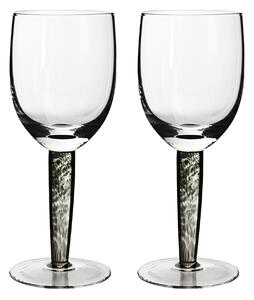 Denby Classic Black Wine Glass - Set Of 2 -