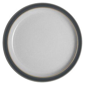 Elements Fossil Grey Medium Plate -