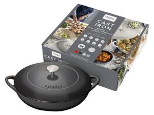 Denby Halo Cast Iron 30Cm Shallow Casserole -