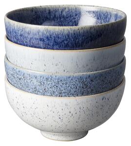 Studio Blue Rice Bowls - Set Of 4 -