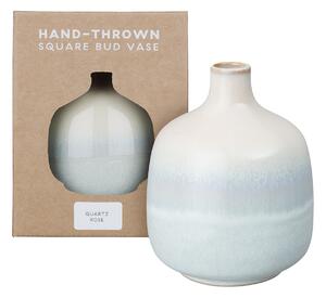 Quartz Rose Small Square Vase -