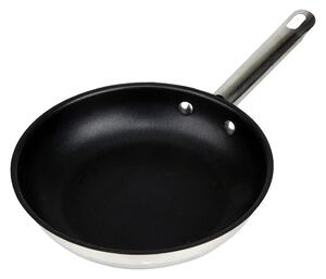 D200 Stainless Steel 18/10 Open Frypan D20cm -