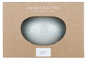Quartz Rose Small Pebble Vase -