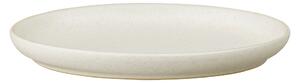 Impression Cream Small Oval Tray -