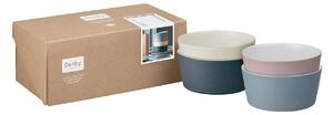 Impression Mixed Straight Bowls - Set Of 4 -