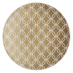 Modern Deco Small Plate Gold -