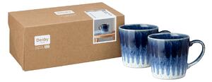 Studio Blue Accent Mugs - Set Of 2 -