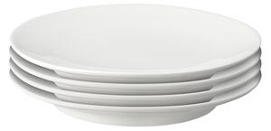 Classic White Small Plates - Set Of 4 -