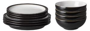 Elements Black 12 Piece Dinner Set -