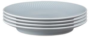Arc Grey Medium Plates - Set Of 4 -