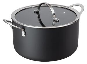 Hard Anodised 24cm Casserole Induction Base (with lid) -