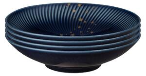 Arc Blue Stars Pasta Bowl - Set Of 4 -